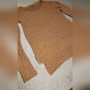 💜4/$20💜Charlotte Russe Size XS Tan Knit Sweater